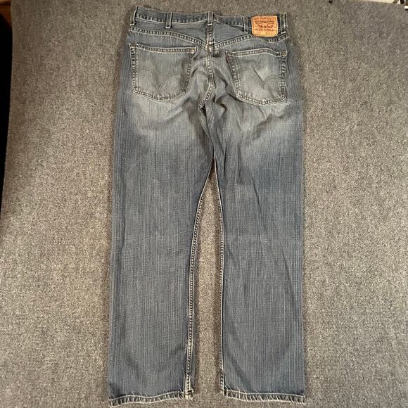 Levi Strauss & Co 505 Regular Fit Jeans 38x32 Blue - Picture 3 of 5